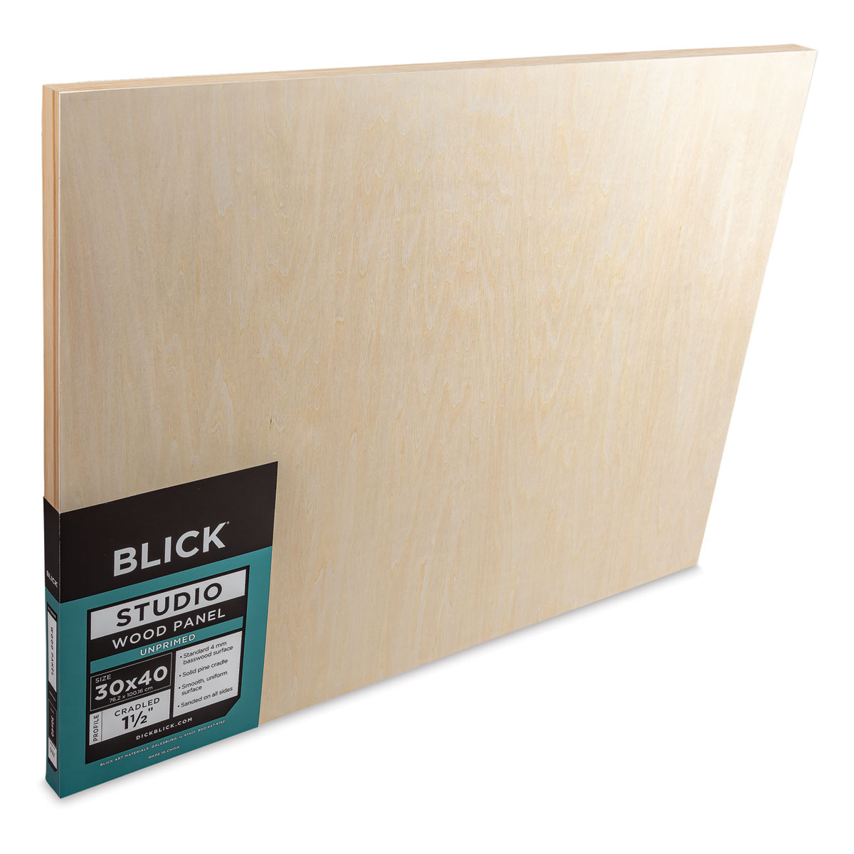 Blick Wood Gallery Frame - Black, 30 x 40