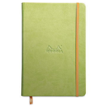 Rhodiarama Hardcover Notebook - Anise, A5