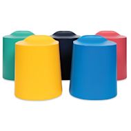 Luxor TailFin Plastic Stackable Stools