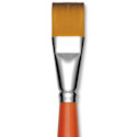 Raphael Golden Kaerell Brush - Flat, Long Handle, Size 23