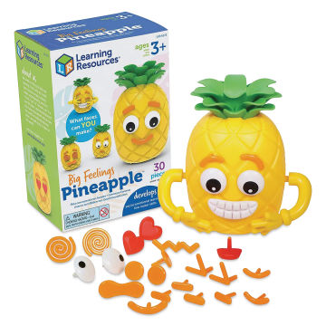 Learning Resources Big Feelings Pineapple (packaging, pineapple, contents)