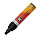 Molotow One4All Acrylic Marker - 4-8 mm Tip, Black Glossy, Chisel Tip, cap off