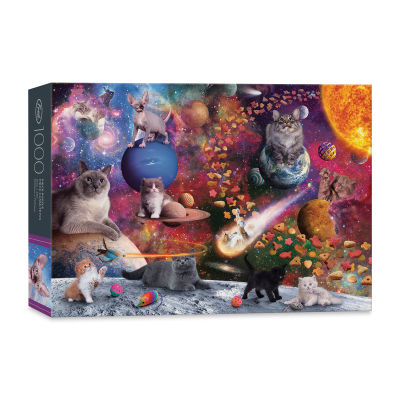 Fred Artist Series Puzzle - Galaxy Cats (puzzle box)