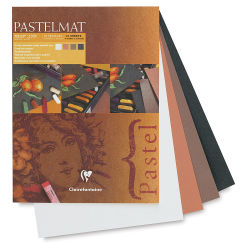 Clairefontaine Pastelmat Pad - Front cover of Selection A 12-Sheet Pad