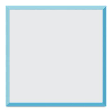 Open in modal - Crescent BriteCore Matboard - 32" x 40", White on Aqua