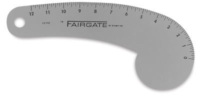 Fairgate Vary Form Curve - Top view of 12" Form Curve