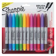 Sharpie Brush Twin Tip Marker Sets