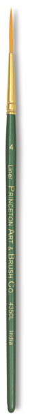 Princeton Lauren Series 4350 Golden Synthetic Brushes