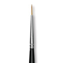 Trekell Synthetic Gold Taklon Brush - Liner, Long Handle, Size 5/0