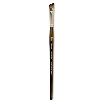 Open in modal - Silver Brush Monza Synthetic Mongoose Artist Brush - Short Angle, Short Handle, Size 1/2"