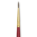 Blick Master Synthetic Kolinsky Brush - Long Handle, Round, Size 1