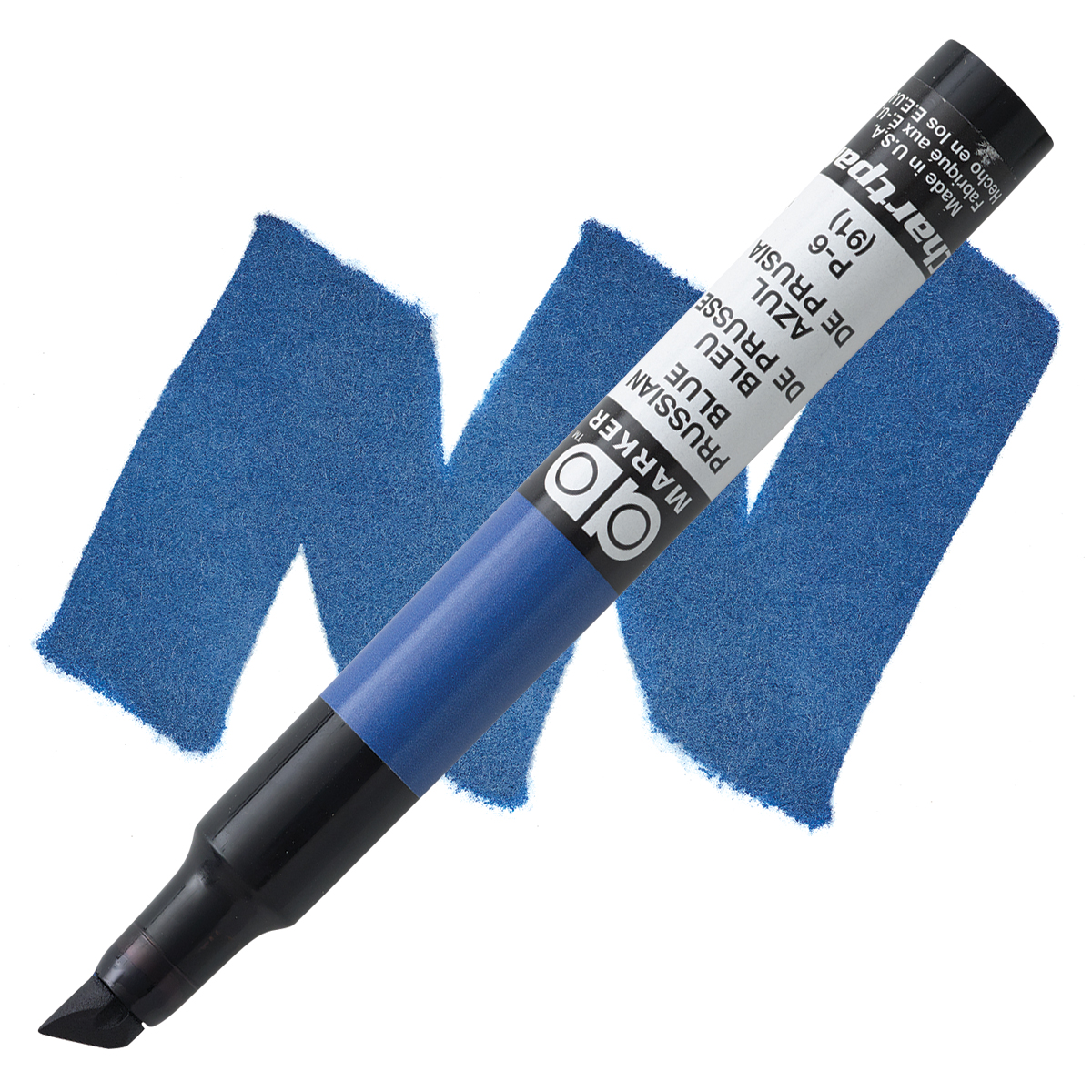 Chartpak Fine Tip Ad Marker - Prussian Blue, BLICK Art Materials