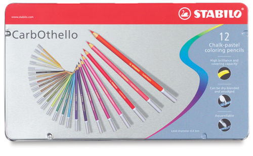 STABILO Carb-Othello Pastel Pencil Set of 12 - 9587451
