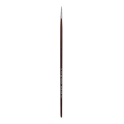 Princeton Siberian Kolinsky Sable Brush - Round, Size 2/0, Long Handle