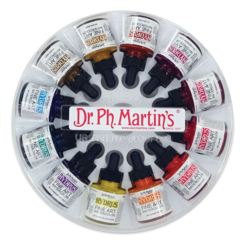 Dr. Ph. Martin's Hydrus Liquid Watercolor Chart