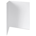 Fome-Cor Pro Folding Foam Pres Board - Bi-Fold, White, 9" x 12" x 3/16"