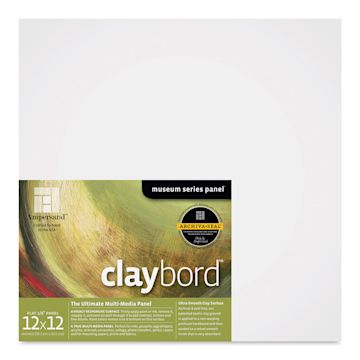 Open in modal - Ampersand Claybord - 12" x 12", 1/8" Flat