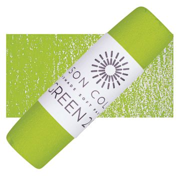 Open in modal - Unison Handmade Pastel - Green 29 pastel and swatch