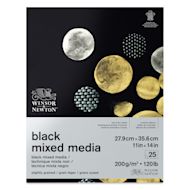 Winsor & Newton Black Mixed Media Pads