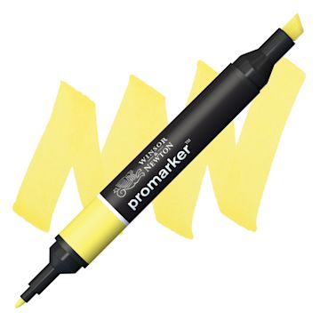 Open in modal - Winsor & Newton Promarker - Tulip Yellow marker and swatch