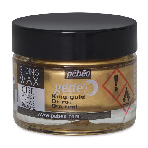 Pebeo Gedeo Gilding Wax - King Gold, 30 ml
