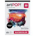 artPOP! Watercolor Pad - 9" x 12", 30 sheets
