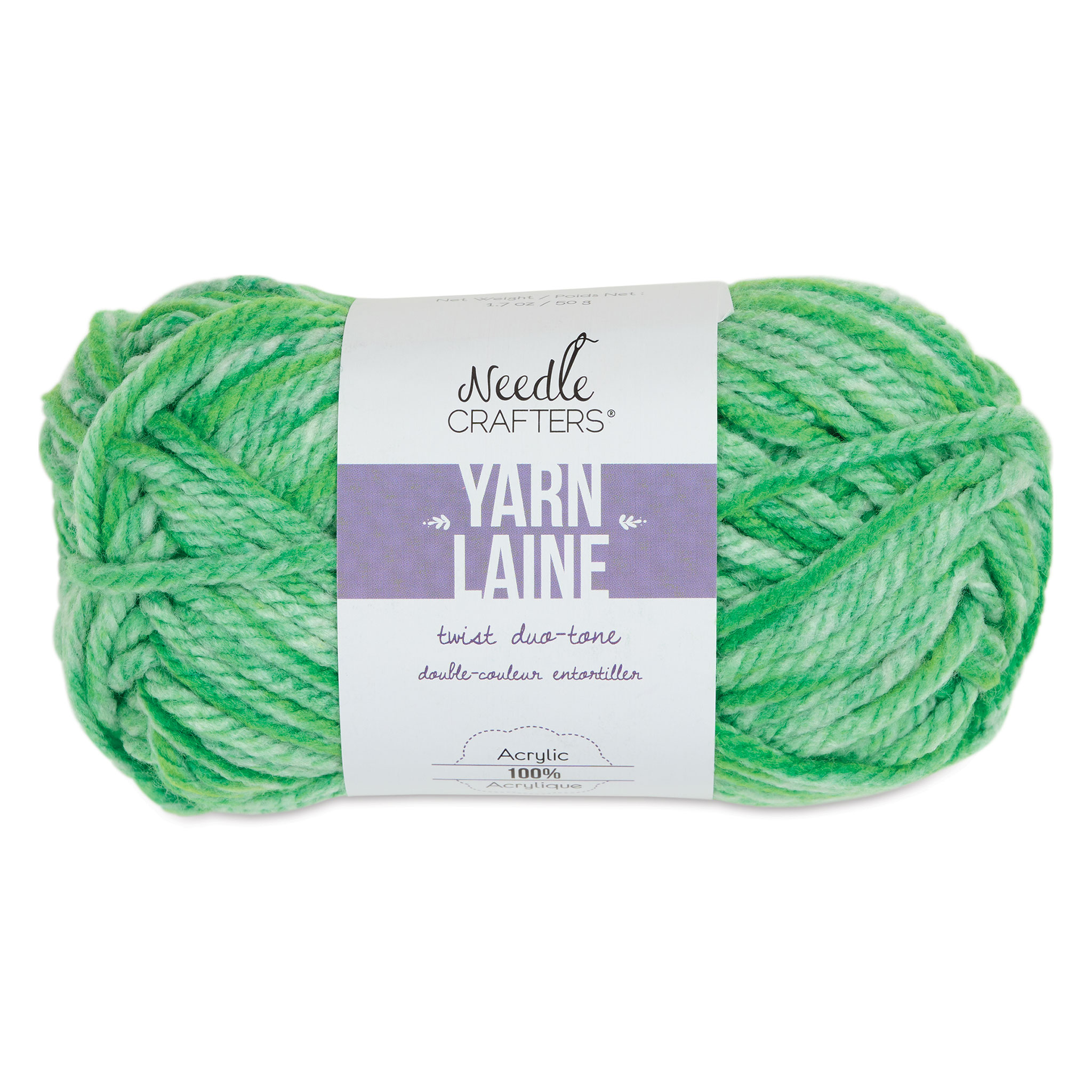 Needle Crafters Chunky Standard Twist Yarn - Dark Green, 87 yds