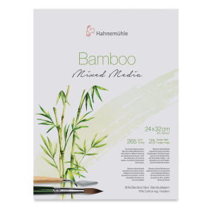 Hahnemühle Bamboo Mixed Media Block - 9 1/2'' x 12 1/2'', 25 Sheets