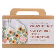 John Bead Sunflower Tote Bag Crochet Kit