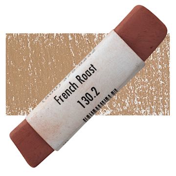 Open in modal - Great American Handmade Pastel - French Roast 2, 130.2 pastel and swatch