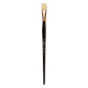Raphael Paris Classic Brush - Flat, Long Handle, Size 10
