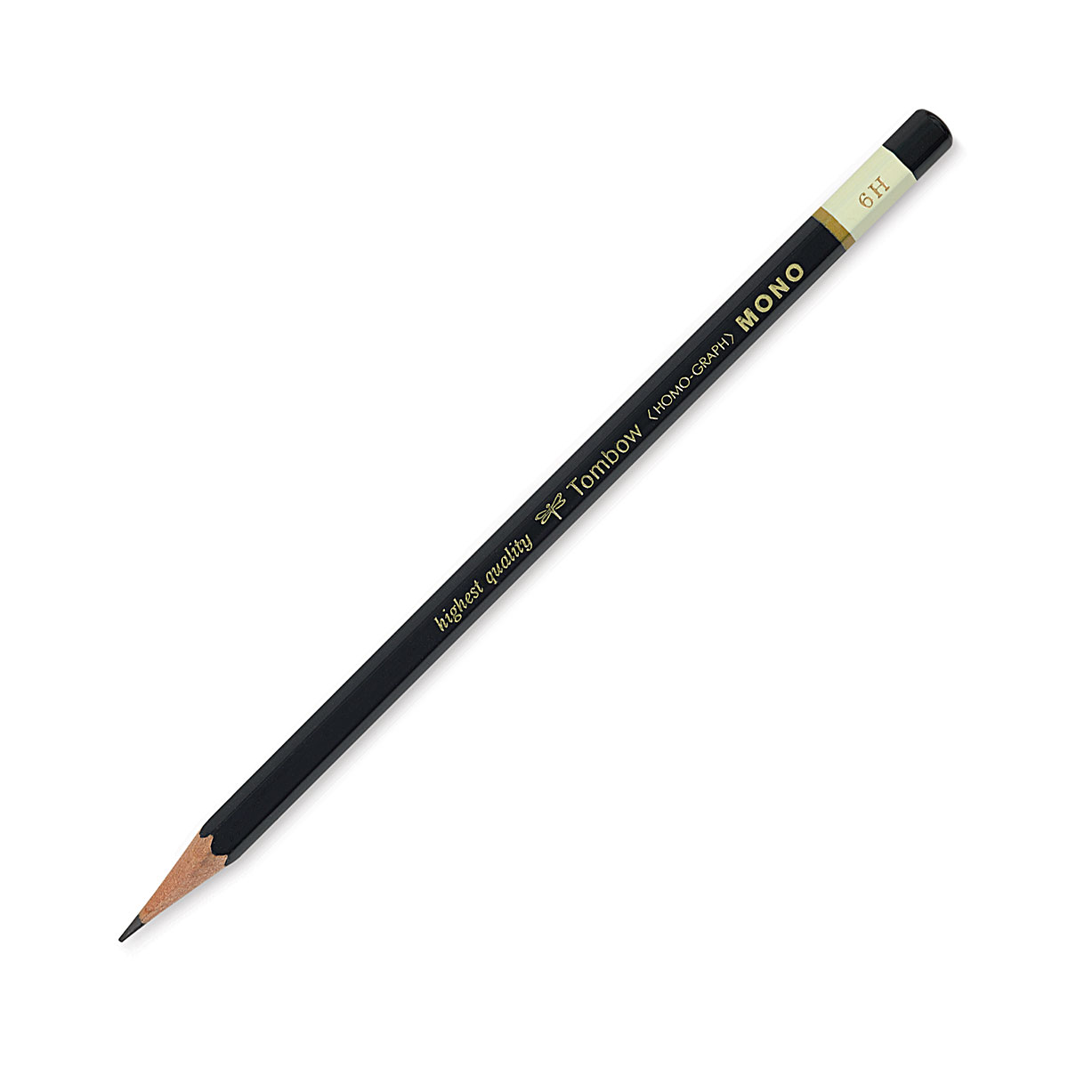 Tombow mono professional drawing pencil 6h (085014515160)