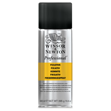 Winsor & Newton Artists' Fixative - Front of 400 ml can shown