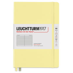 Leuchtturm1917 Ruled Hardbound Notebook - Vanilla, 5-3/4" x 8-1/4"