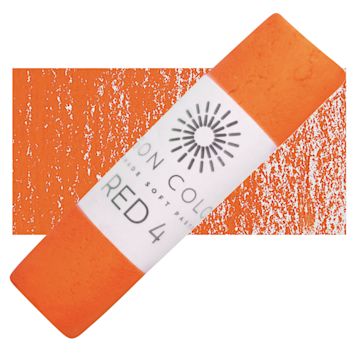 Open in modal - Unison Handmade Pastel - Red 4 pastel and swatch