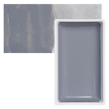 Open in modal - Kuretake Gansai Tambi Watercolor Pan - Gray pan and swatch