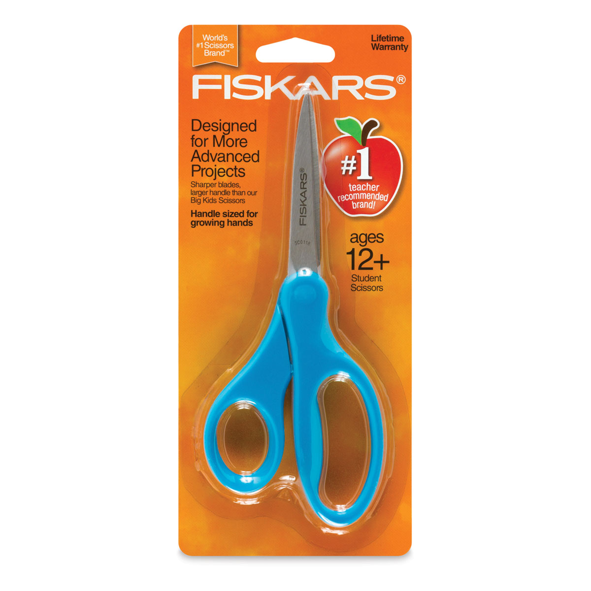 Fiskars Kids Scissors, Scissors for School, Blunt Tip Scissors, 5 inch, Softgrip