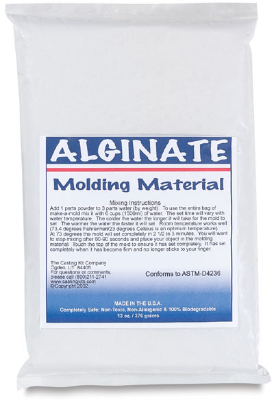 Chromatic Alginate 3D Handcasting Moulding Material 450g & 900g bulk packs