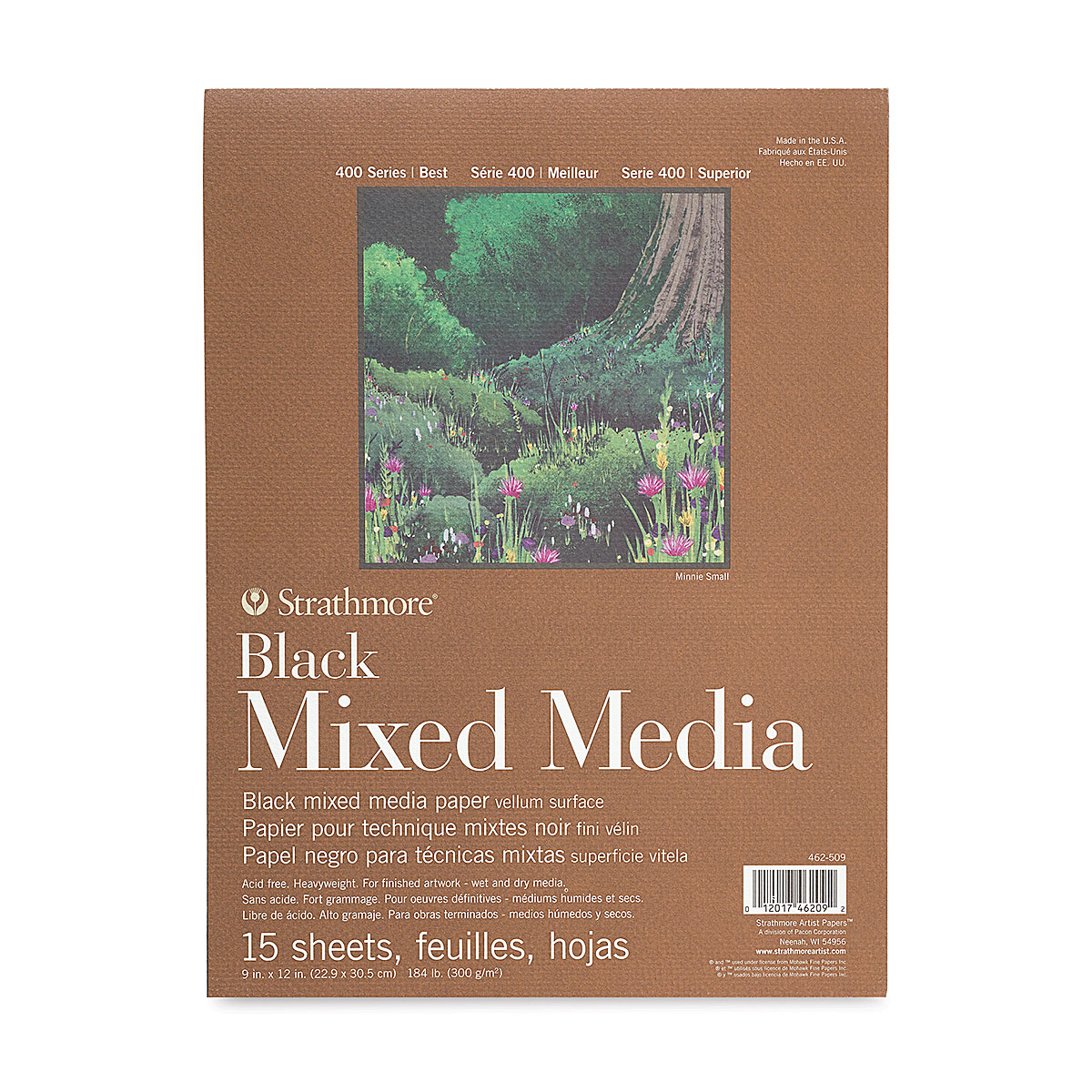  Strathmore Mixed Media Vellum Paper Pad 9X12-15