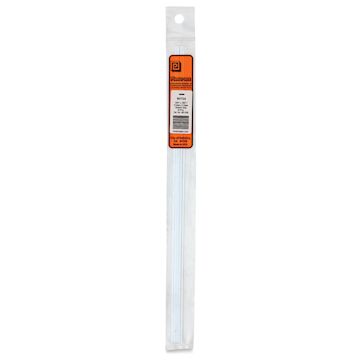 Open in modal - Plastruct Plastic Strip - Pkg of 10, 0.02" H × 0.08" W × 10" L - front of packaging
