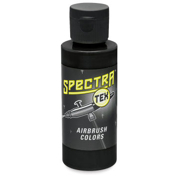 Badger Spectra Tex Airbrush Color - 2 oz, Opaque Jet Black