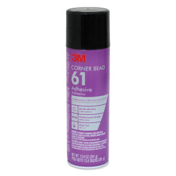 3M Corner Bead 61 Adhesive Spray, front of can
