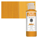 Da Vinci Fluid Acrylics - Yellow Ochre, 4 oz bottle