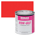 Ronan RON-GLO Fluorescent Paint - Red, 8 oz