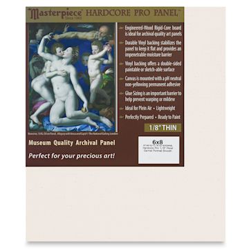 Open in modal - Masterpiece Carmel Hardcore Pro Canvas Panel - 6" x 8"