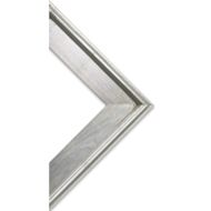 Blick Simplon Frame, 3-1/4”-11” x 14” x ½”, Silver Leaf