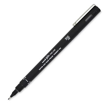 Open in modal - Uni Pin Fine Liner Pen - 0.6 mm, Black