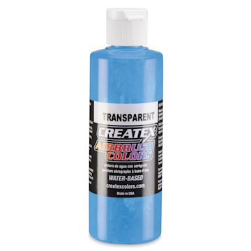 Open in modal - Createx Airbrush Color - 4 oz, Transparent Caribbean Blue
