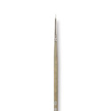 Escoda Perla Toray White Synthetic Brush - Filbert, Long Handle, Size 0