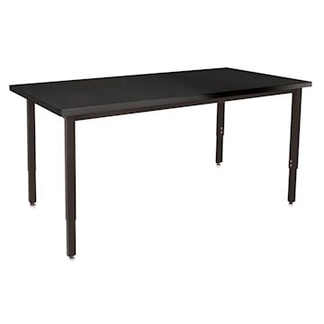 Open in modal - WB Mfg Lobo Tables - Left angle view of Chemical Resist top table
